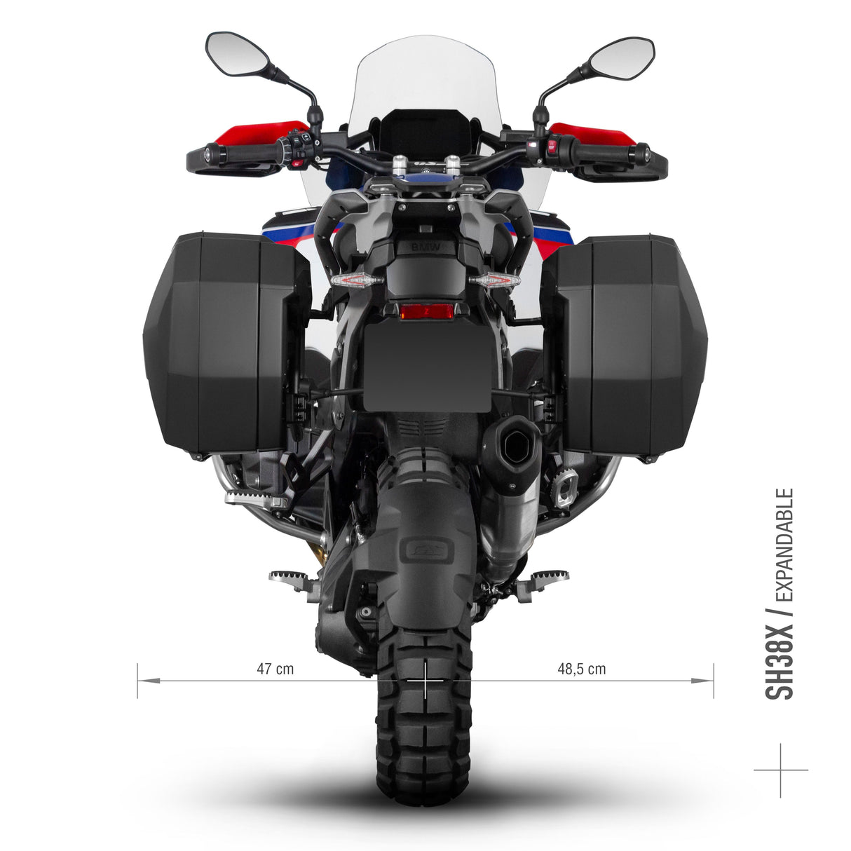 Soporte para maletas laterales Shad Shad Sistema 3P BMW R1300GS ADVENTURE 2025 W0RG15IF