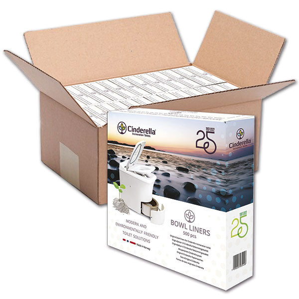 Paquete Cenicienta de 500 hojas de papel higiénico de viaje