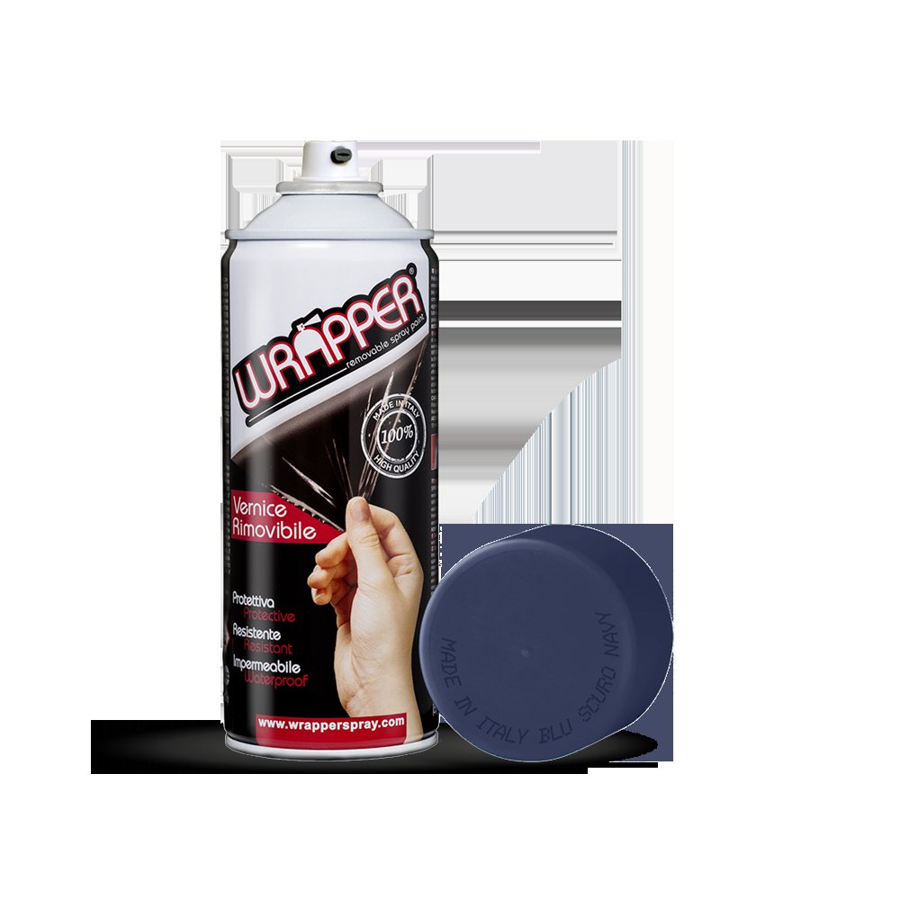 Wrapper pellicola spray rimovibile, 400 ml - Blu scuro navy