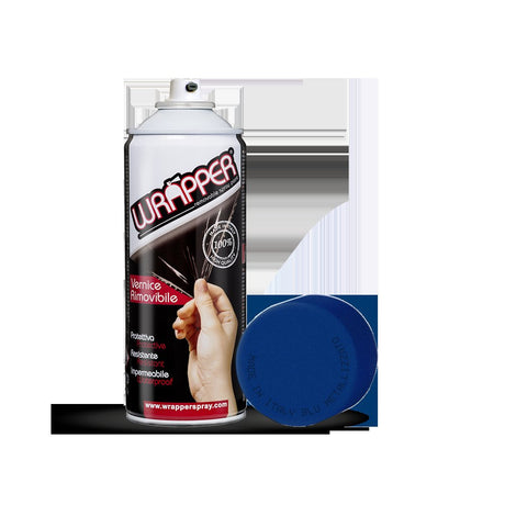 Wrapper pellicola spray rimovibile, 400 ml - Blu metallizzato