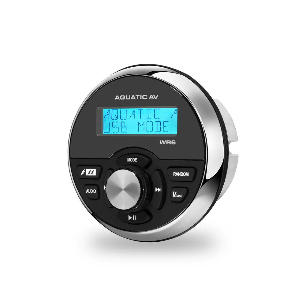 Aquatic AV WR6 – Telecomando Via Cavo Stagno IP65 per Stereo Marino | OUTLET
