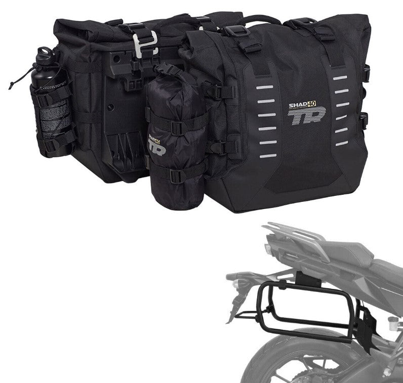 KIT TELAIETTI SHAD + Borse Terra 40 DUCATI DESERT X 937 22 >