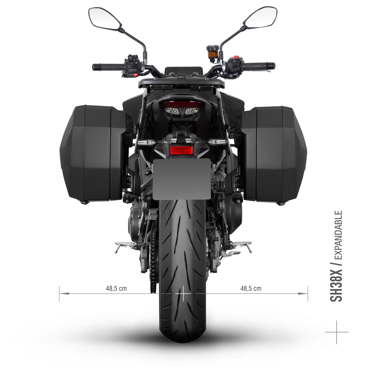 Sistema de soporte para maletas laterales Shad Shad 3P YAMAHA MT09 2024 Y0MT94IF