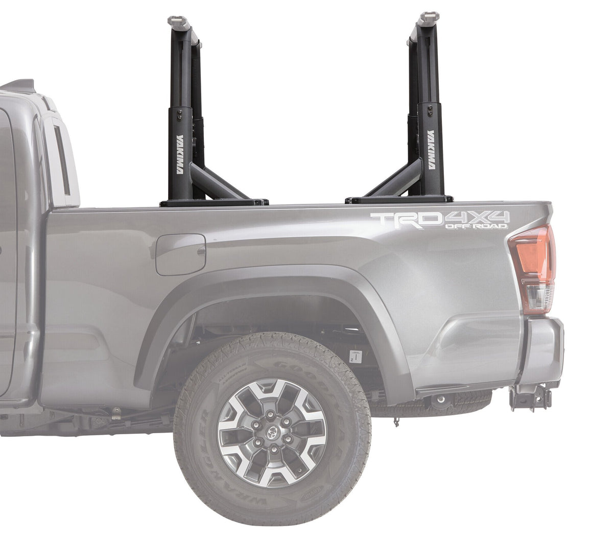 Yakima OverHaul HD, set 4 piedi con montanti ad altezza regolabile per pick-up