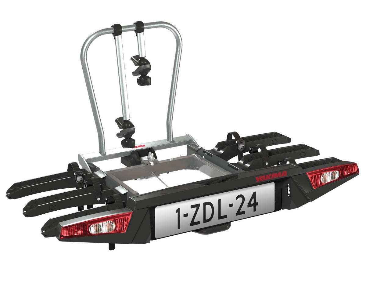 Yakima FoldClick, portabiciclette per gancio traino - 3 bici