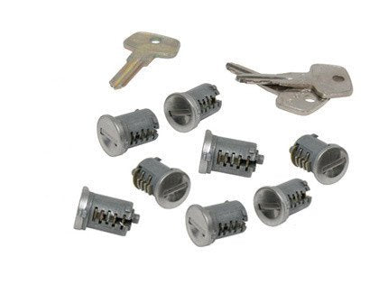 Yakima SKS Lock Core Kit Serrature Universale - Conf. da 8 pz