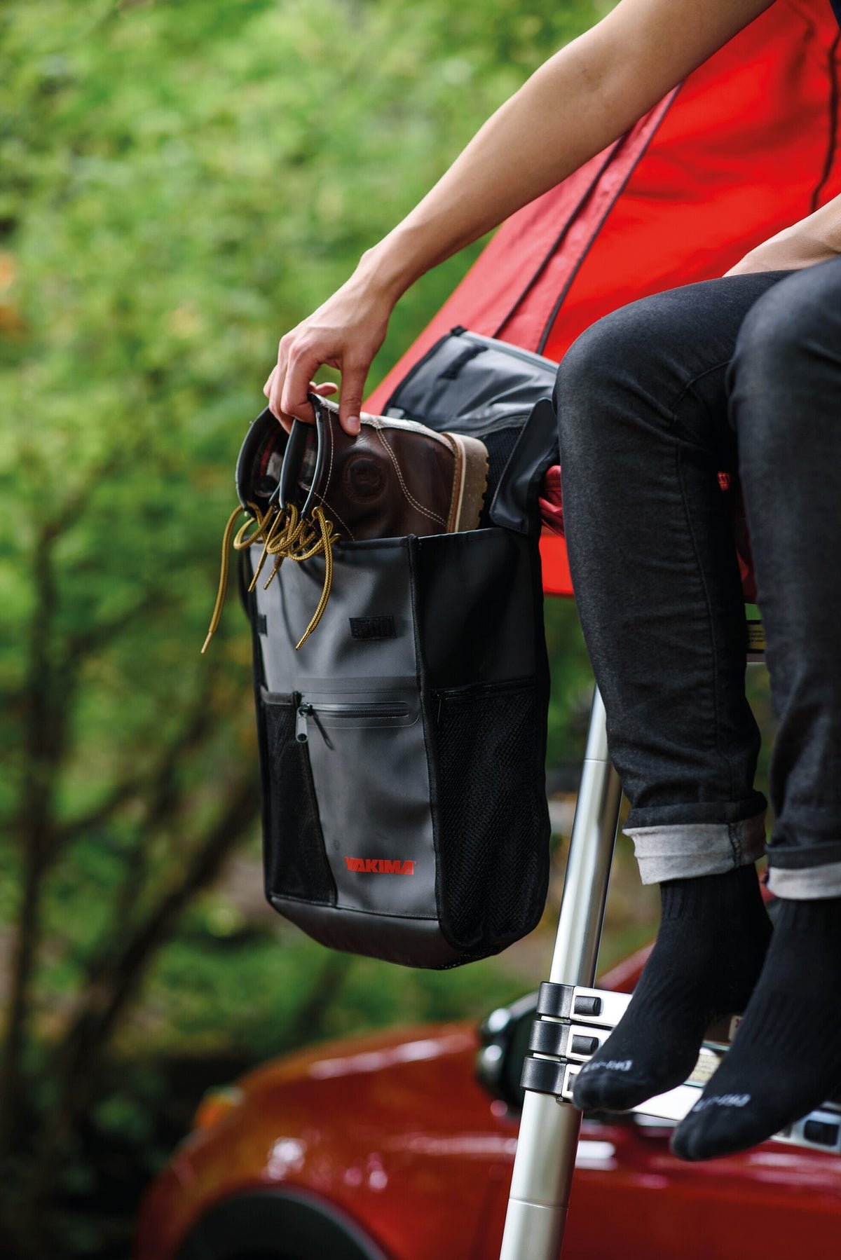 Yakima SideKick, borsa porta scarpe per tenda SkyRise