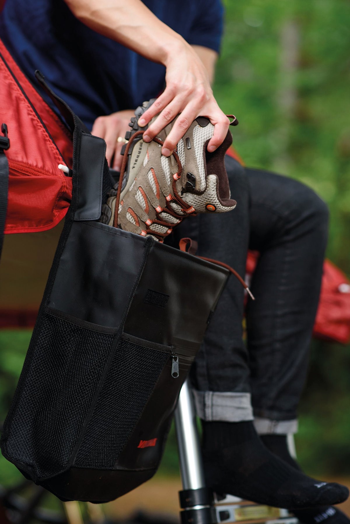 Yakima SideKick, borsa porta scarpe per tenda SkyRise