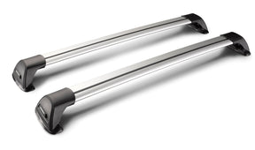 Yakima Flush Barre portatutto alluminio 110cm Audi A8 11/02>02/10 tetto std