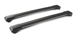 Yakima Rail Black Barre portatutto all. 97 cm Bmw X5 E53 12/03>02/07 railing std