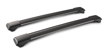 Yakima Rail Black Barre portatutto all. 97 cm Bmw X5 E53 12/03>02/07 railing std