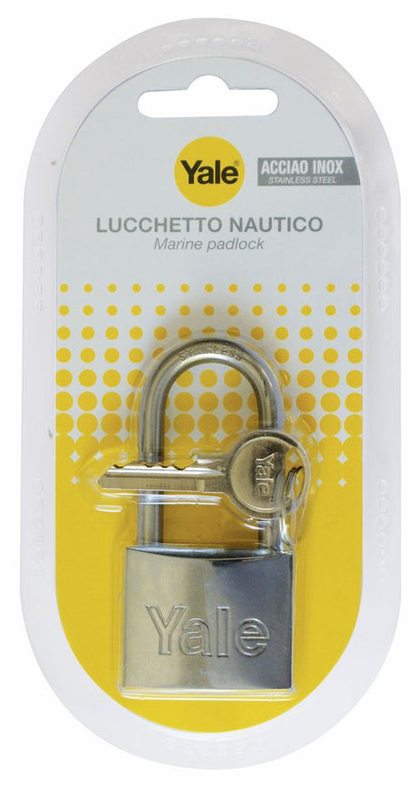 Yale Marine Vorhängeschloss, 40 mm langer Bügel
