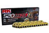 Rk Takasago Catena di Trasmissione 520MXZ5-120 CL YELLOW 120 maglie