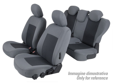 Lampa Set coprisedili Superior - Grigio/Nero - Fiat Punto 5p (01/12>04/19) QC15044C
