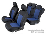 Set coprisedili Nero/Blu Fiat 500 07/07>06/15 Fiat 500C 07/09>06/15 C15002D QC15002D