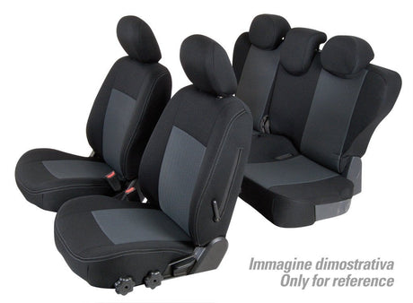 Set coprisedili Superior Nero/Grigio Fiat Grande Punto 3p 09/05>04/12 C15041F QC15041F