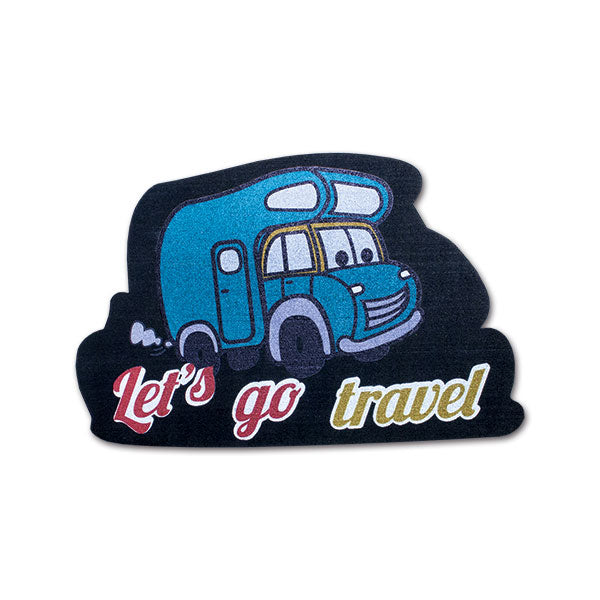 Recycled Rubber Camper Mat - 35 x 55 cm ZRB117