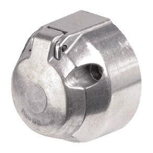 Ring 7-pin 12N metal socket with rear fog light switch