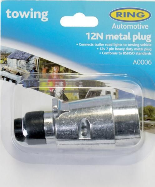 Ringstecker 7-polig 12N Metall