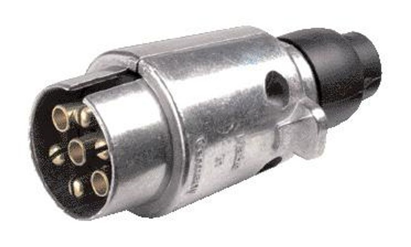 Ringstecker 7-polig 12N Metall