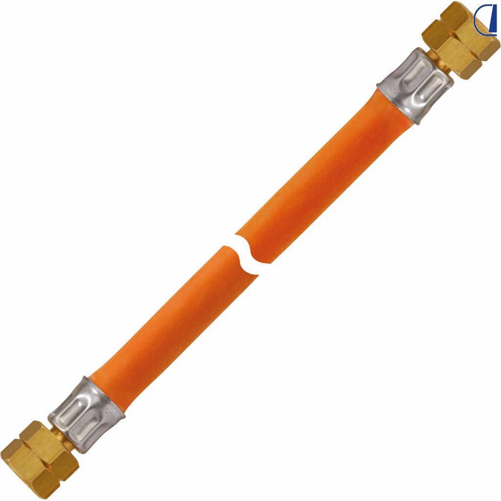 GOK Tubo flessibile gas 60 cm 10 bar marine G 1/4" SX