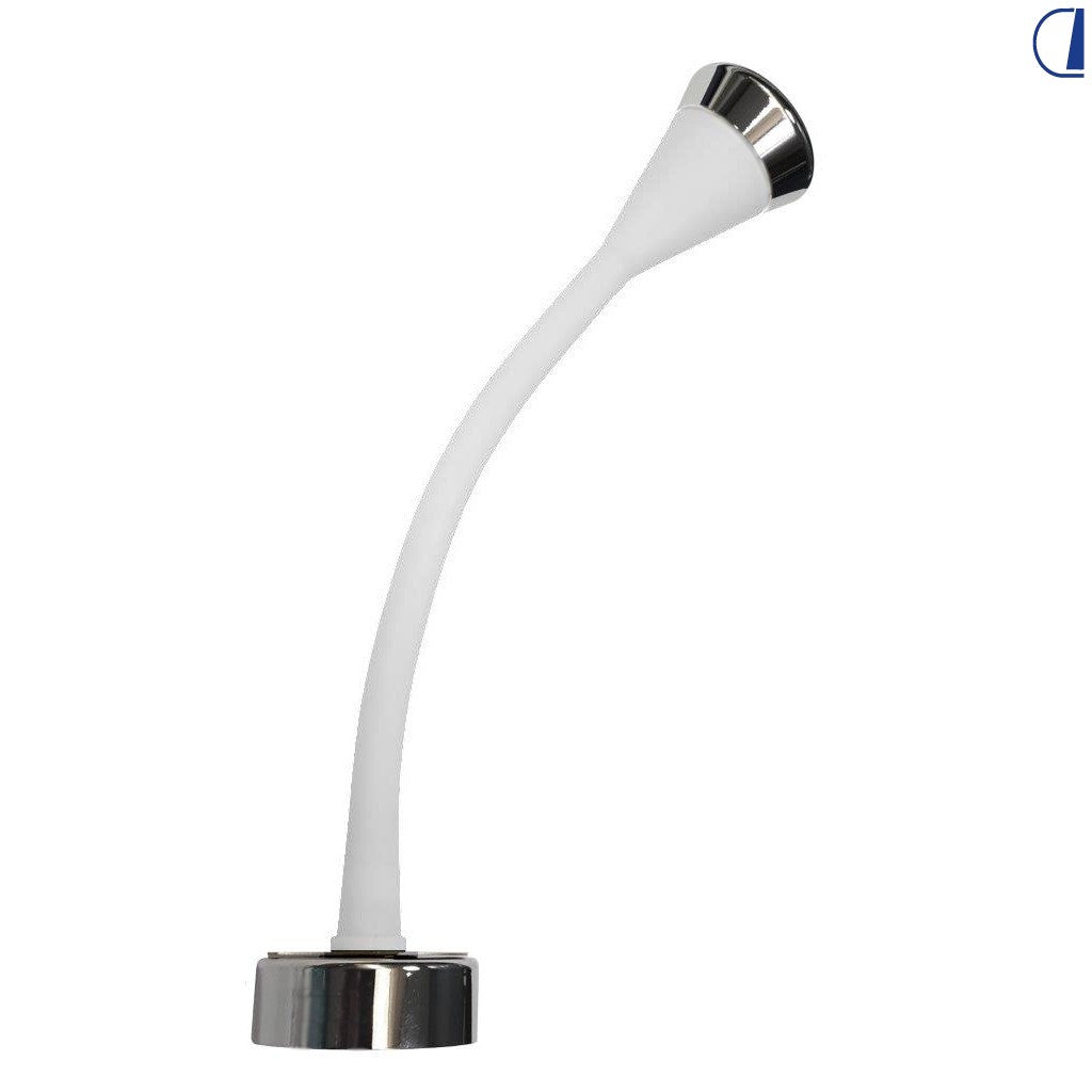Faretto LED flessibile COB Soft Touch con copertura in silicone e presa USB