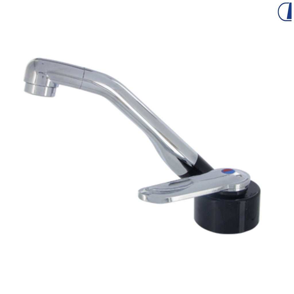 Di-Tec Miscelatore monocomando Florenz Finger John Guest canna ribaltabile
