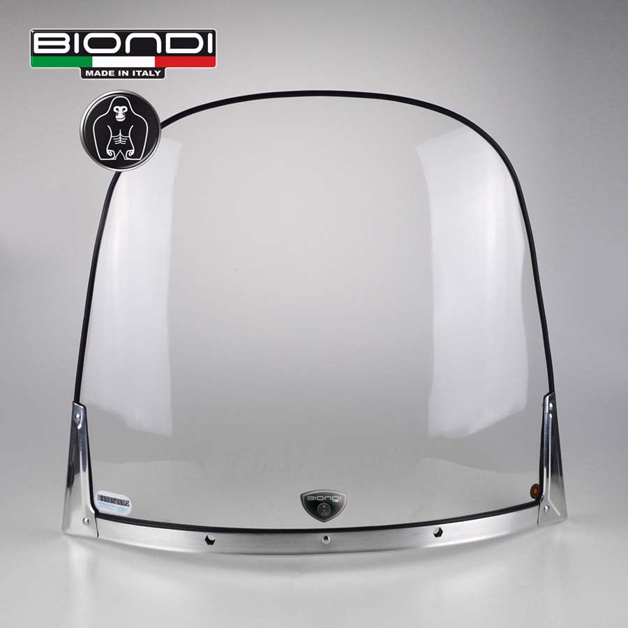 Biondi Parabrezza Club Maestrale + Attacchi Lambretta TV 3°S. 175cc. 1962-1965