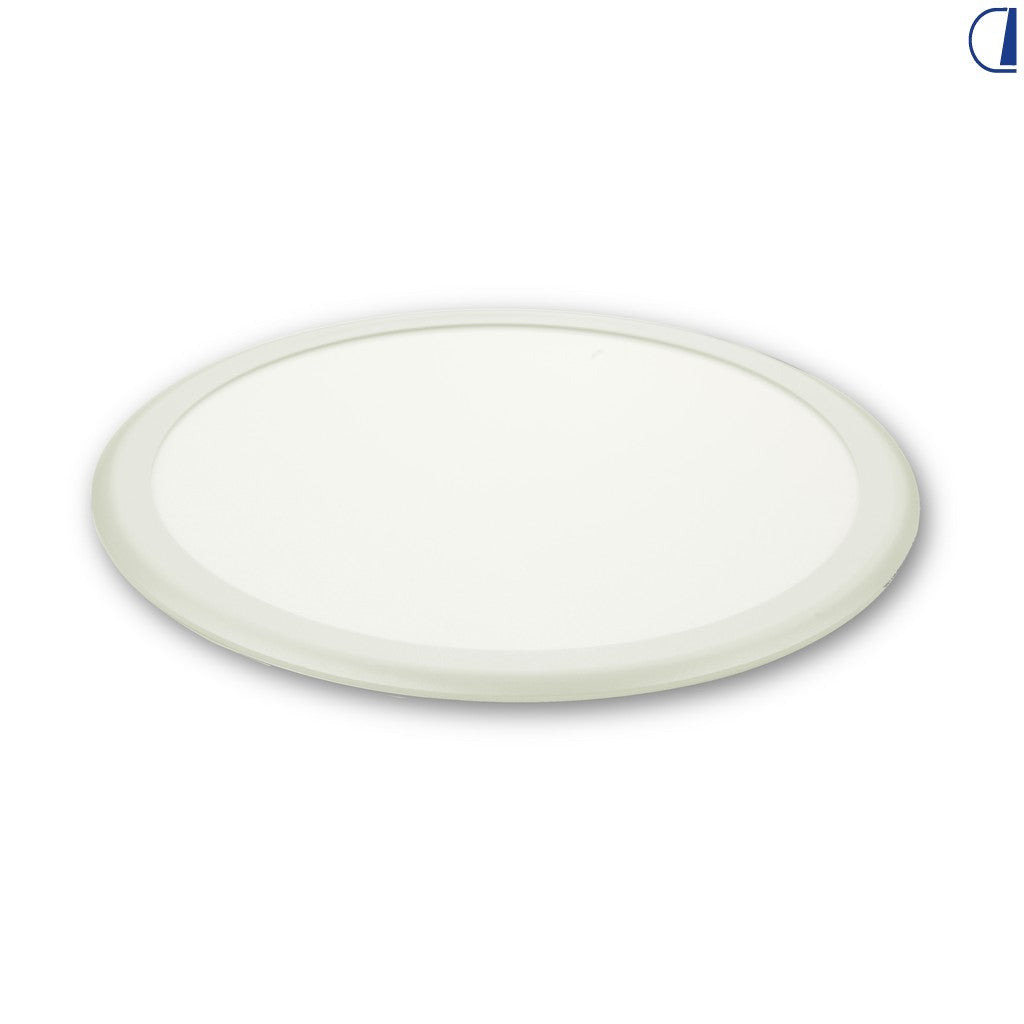 Plafoniera LED tonda ultrasottile Ø 31 cm montaggio a giorno
