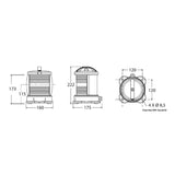 Fanale DHR bianco 360°