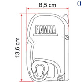 Fiamma Tendalino F45s 190 cm Polar White cassonetto Royal Grey