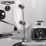 Biondi Parabrezza Club Piaggio Beverly 125/250 cc 2003-2006 con Attacchi
