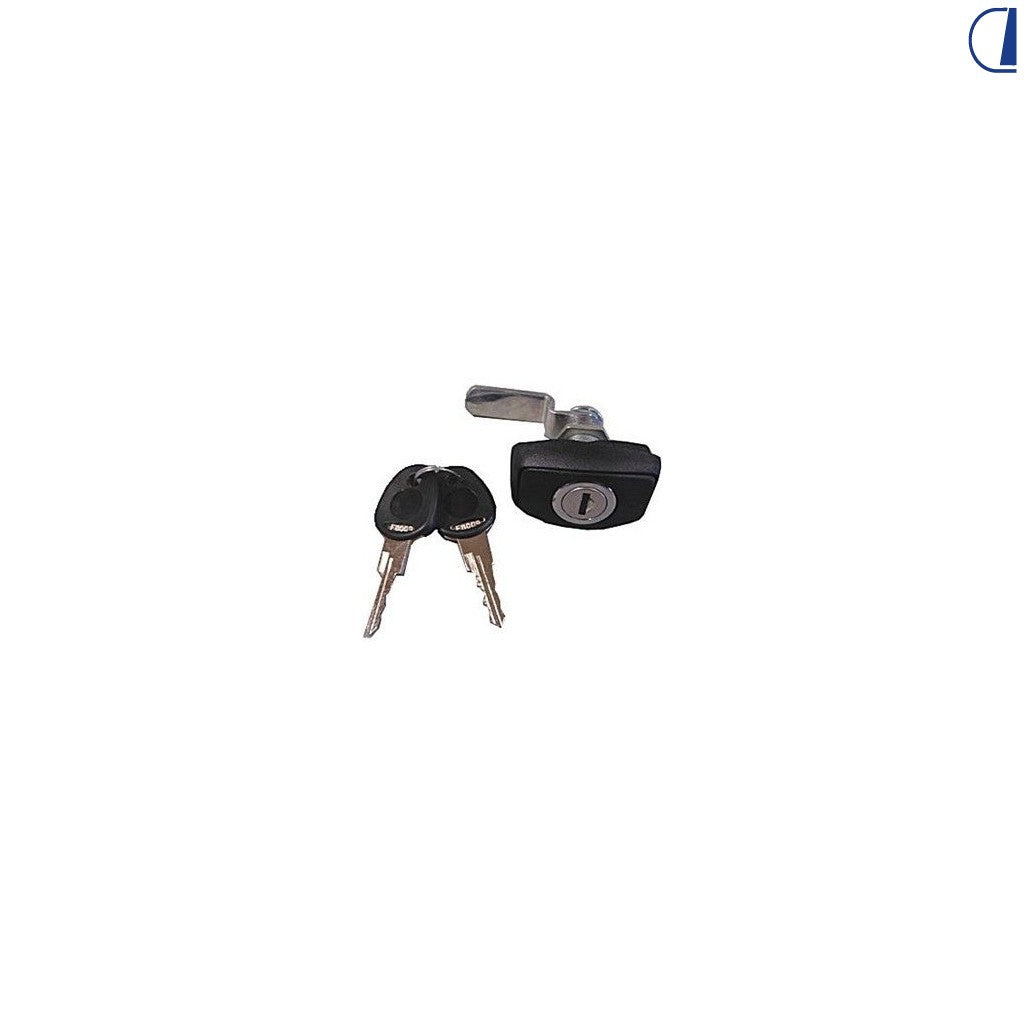 Di-Tec Serratura gavone New System CVINT/MCL con staffa 7 mm nera