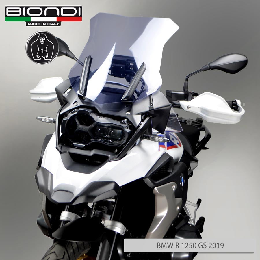 Biondi Gust Cupolino Alto Fumé Chiaro BMW R1200GS R1250GS e ADV - Large