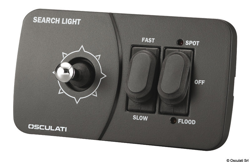 Osculati Comando Joystick da Plancia per Faro Aldebaran Versione Nera