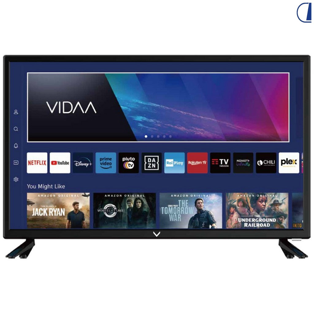 Majestic Smart TV LED 24" HD Ready VIDAA 12/220V per camper