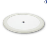 Pannello da incasso LED touch switch rotondo bianco per camper