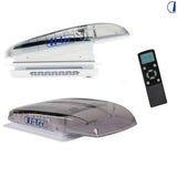 Di-Tec Plusfan oblò ventilato da tetto cupola trasparente 400x400 mm