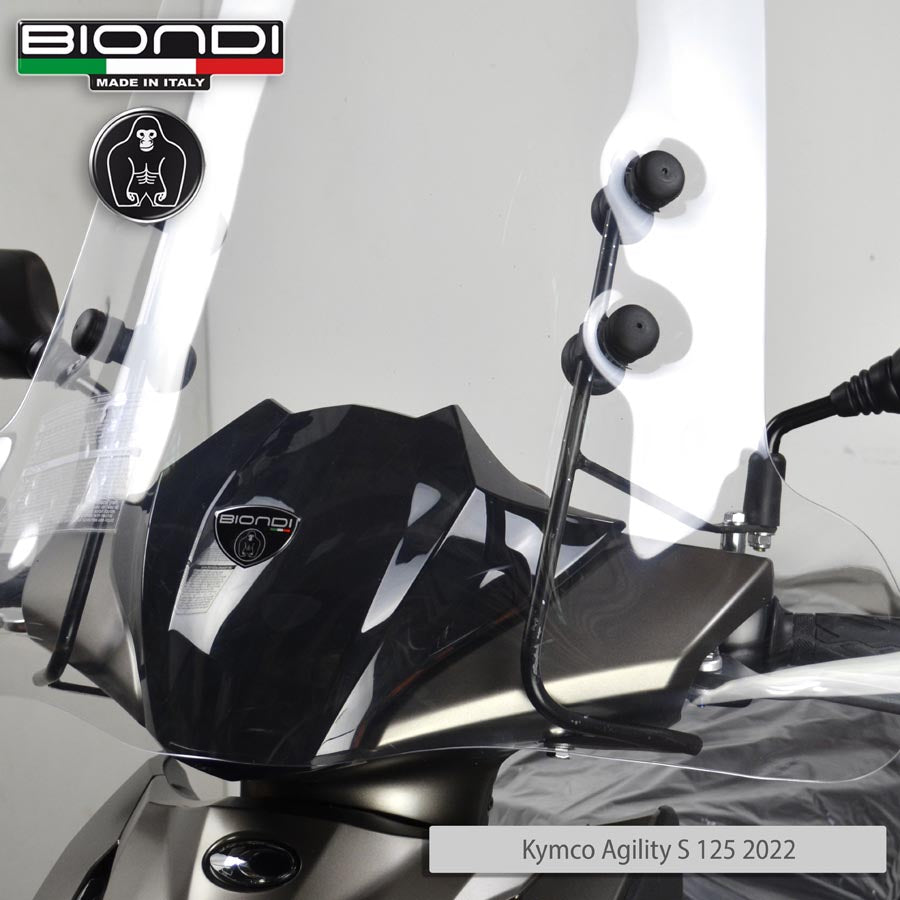 Biondi Kit Attacchi Parabrezza per KYMCO Agility S 125 2022 - MPN 8500483