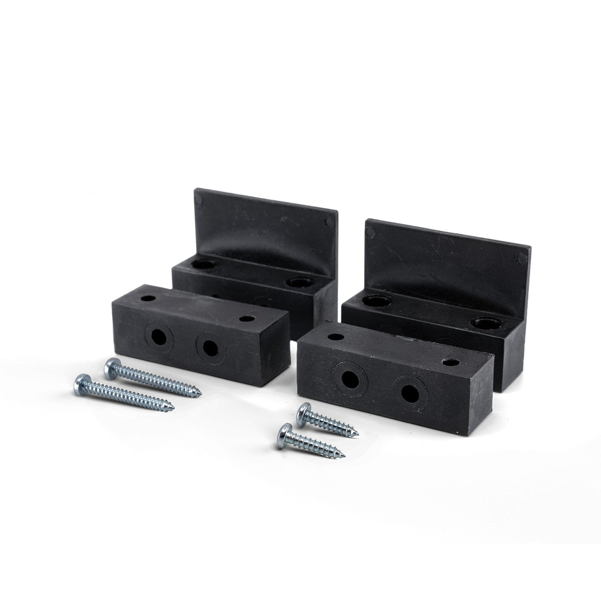 Thitronik Adattatori di montaggio per contatti magnetici wireless, nero – 2 paia