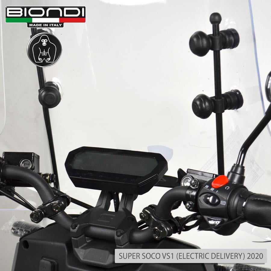 Biondi Parabrezza Pro Yamaha EC-03 Elettrico 2012 con Attacchi
