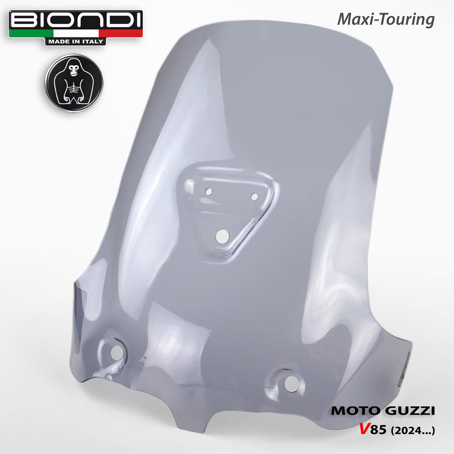 Biondi Cupolino Maxi-Touring Fumè Chiaro Moto Guzzi V85 TT