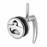 Tirador de escotilla de acero inoxidable 316 con asa de 65 mm