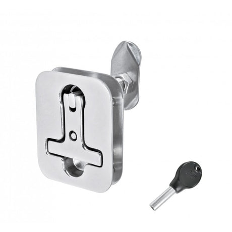 Marine Town Nautica Bodenriegel aus Edelstahl 316 mit Schlüssel 9121422