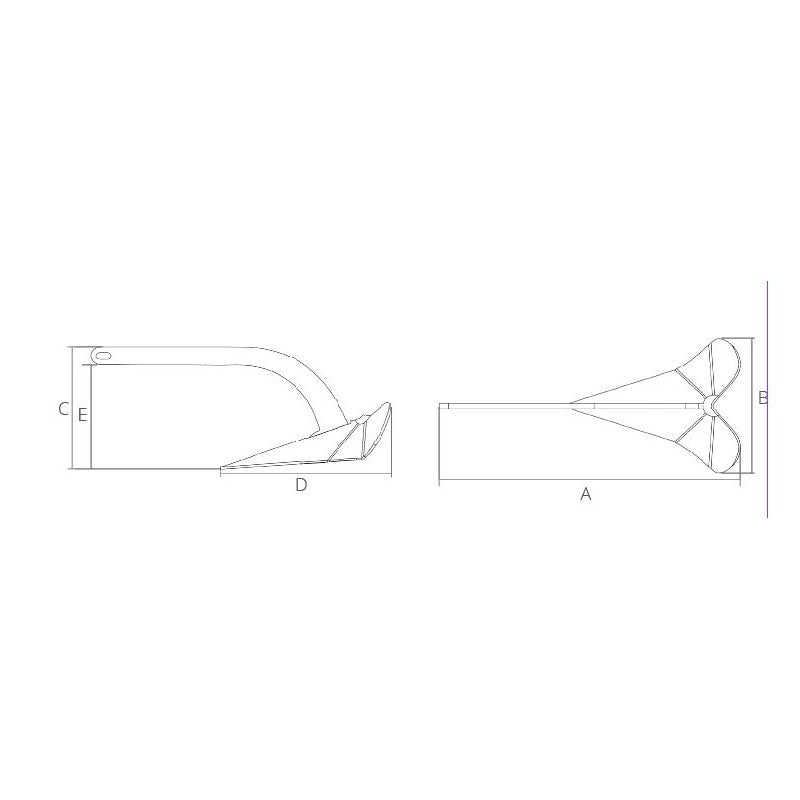 Plastimo Ancora Kobra 2 Kg 12 49223