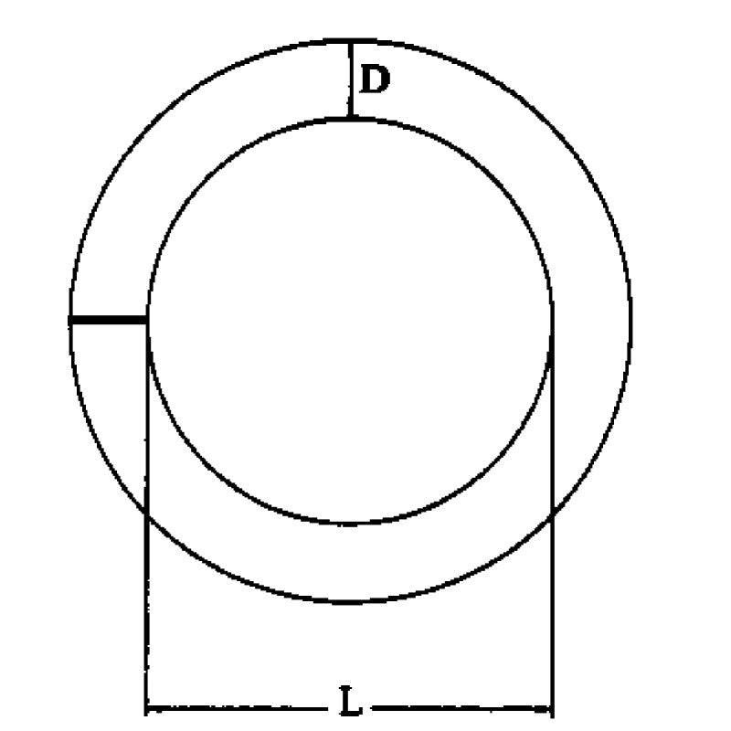 FNI Anello Inox Diametro mm 8X50 518850