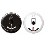 VDO Ruderwinkel Schwarz 12/24 V 60263NA