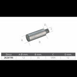 Enrico Polipodio Barotto Bukh Diametro mm 12 X 37 02050