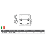Tecnoseal Anode Bugschubseite Power-Sleipner 01056