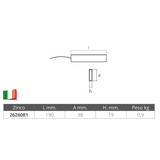 Tecnoseal Anodo Sospeso In Zinco 00633